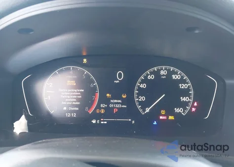 2025 Honda Civic Sport z USA, uszkodzony, nr VIN 2HGFE2F57SH582902